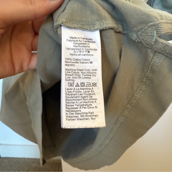 J. Crew Relaxed premium-weight cropped T-shirt - Picture 4 of 8